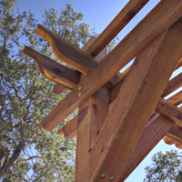 We build custom pergolas